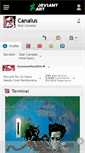Mobile Screenshot of canalus.deviantart.com