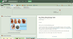 Desktop Screenshot of bittythings.deviantart.com