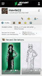 Mobile Screenshot of mawile22.deviantart.com