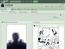 Tablet Screenshot of crimeroyale.deviantart.com