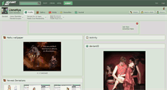 Desktop Screenshot of lionenya.deviantart.com