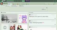 Desktop Screenshot of miku1212.deviantart.com
