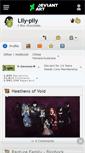 Mobile Screenshot of lily-pily.deviantart.com