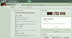 Desktop Screenshot of halloween-fc.deviantart.com