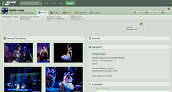 Desktop Screenshot of metal-ways.deviantart.com