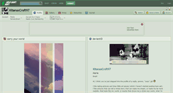 Desktop Screenshot of kitanaxcroft97.deviantart.com