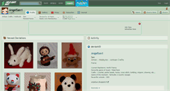 Desktop Screenshot of angelsan1.deviantart.com