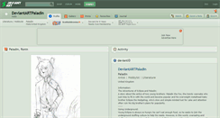 Desktop Screenshot of deviantartpaladin.deviantart.com