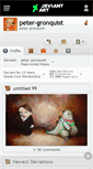 Mobile Screenshot of peter-gronquist.deviantart.com