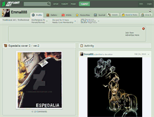 Tablet Screenshot of emma888.deviantart.com