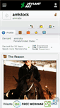 Mobile Screenshot of amistock.deviantart.com