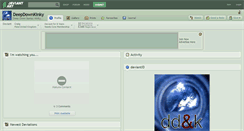 Desktop Screenshot of deepdownkinky.deviantart.com