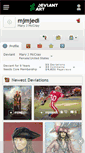 Mobile Screenshot of mjmjedi.deviantart.com