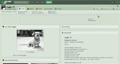 Desktop Screenshot of magb-19.deviantart.com