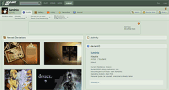 Desktop Screenshot of luminix.deviantart.com