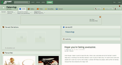 Desktop Screenshot of falsewings.deviantart.com