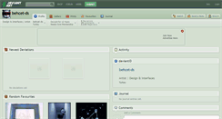 Desktop Screenshot of behcet-ds.deviantart.com