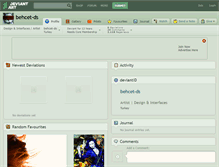 Tablet Screenshot of behcet-ds.deviantart.com