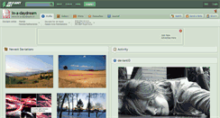 Desktop Screenshot of in-a-daydream.deviantart.com