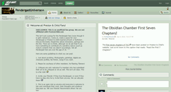 Desktop Screenshot of pendergastuniverse.deviantart.com