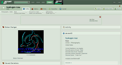 Desktop Screenshot of byakugan-rose.deviantart.com