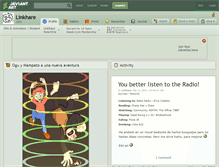 Tablet Screenshot of linkhare.deviantart.com