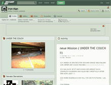 Tablet Screenshot of iron-man.deviantart.com