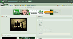 Desktop Screenshot of caraille.deviantart.com