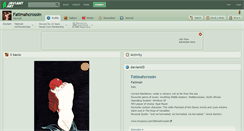 Desktop Screenshot of fatimahcrossin.deviantart.com