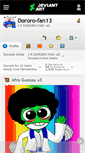 Mobile Screenshot of dororo-fan13.deviantart.com