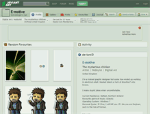 Tablet Screenshot of e-motive.deviantart.com