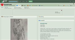 Desktop Screenshot of decepticreep.deviantart.com