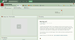 Desktop Screenshot of critical-kenty.deviantart.com