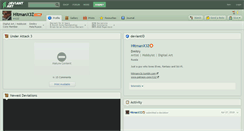 Desktop Screenshot of hitmanx3z.deviantart.com