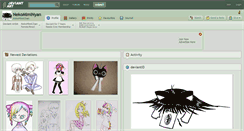 Desktop Screenshot of nekomiminyan.deviantart.com