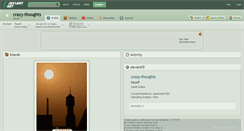 Desktop Screenshot of crazy-thoughts.deviantart.com