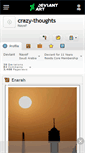 Mobile Screenshot of crazy-thoughts.deviantart.com