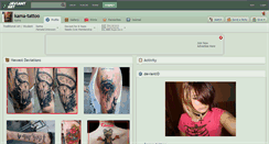 Desktop Screenshot of kama-tattoo.deviantart.com