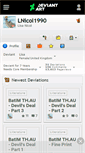 Mobile Screenshot of lnicol1990.deviantart.com