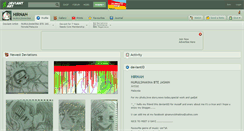 Desktop Screenshot of hirnah.deviantart.com