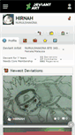 Mobile Screenshot of hirnah.deviantart.com