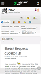 Mobile Screenshot of h0wr.deviantart.com
