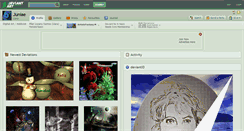 Desktop Screenshot of juniae.deviantart.com