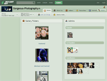 Tablet Screenshot of gorgeous-photography.deviantart.com