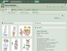 Tablet Screenshot of keron-gammaru.deviantart.com