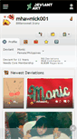 Mobile Screenshot of mhawnick001.deviantart.com