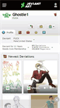 Mobile Screenshot of ghostie1.deviantart.com