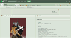 Desktop Screenshot of ferai.deviantart.com