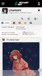 Mobile Screenshot of linahoshi.deviantart.com