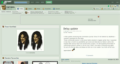 Desktop Screenshot of cerviero.deviantart.com